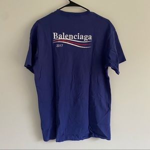 UA Balenciaga Campaign Tee (Blue)